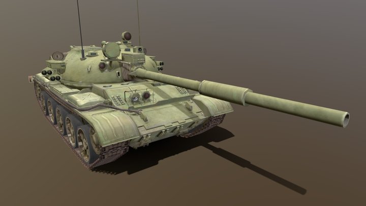 T-62D – Free 3D Model STL