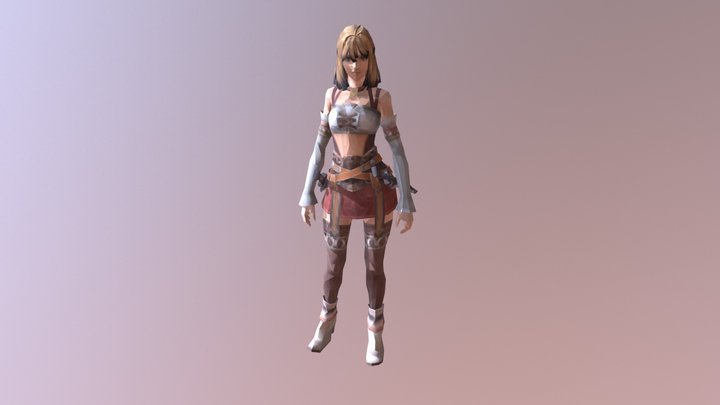 Xenoblade 3D Model