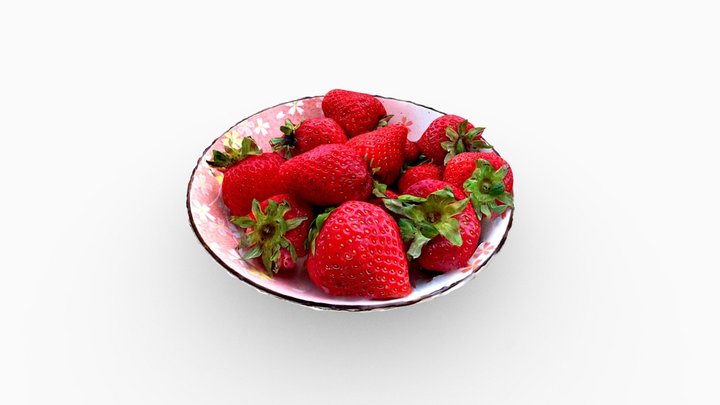 Strawberries 3D Model