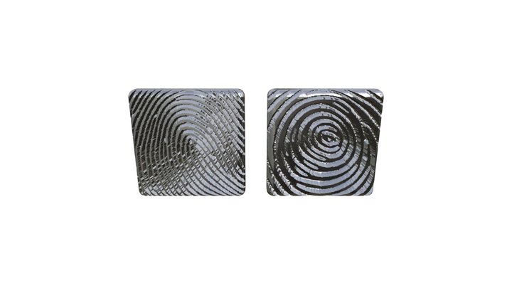 Charlene Mc Nicoll, boucles d'oreilles 5x5 3D Model