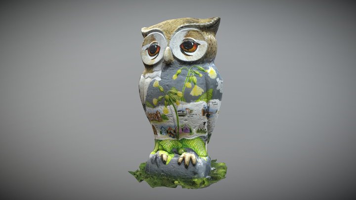 Hoot to Suffolk - The Big Hoot 3D Model