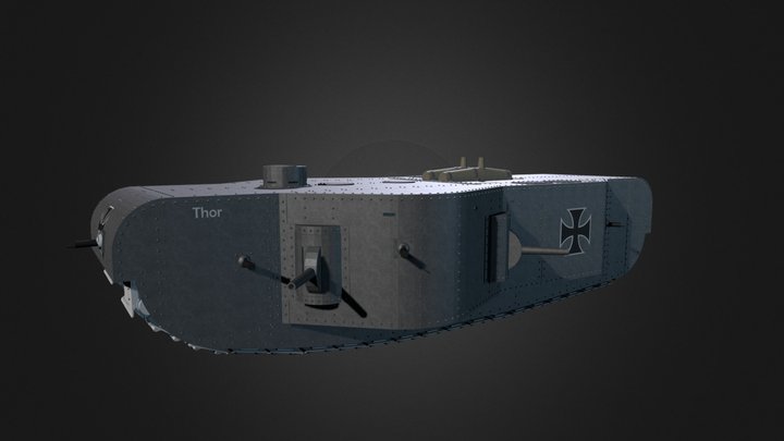 K Wagen 3D Model