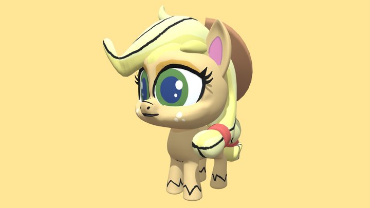 My Little Pony: Pony Life Apple Jack 3D Model