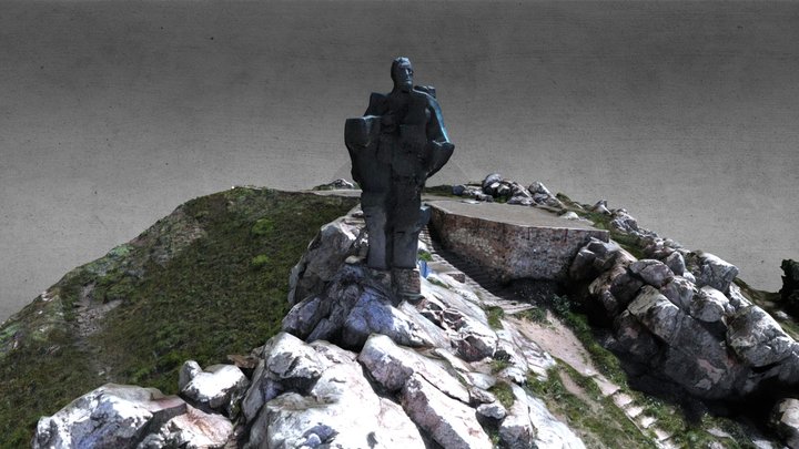 Monumento al Minero, Puertollano v 2.0 3D Model