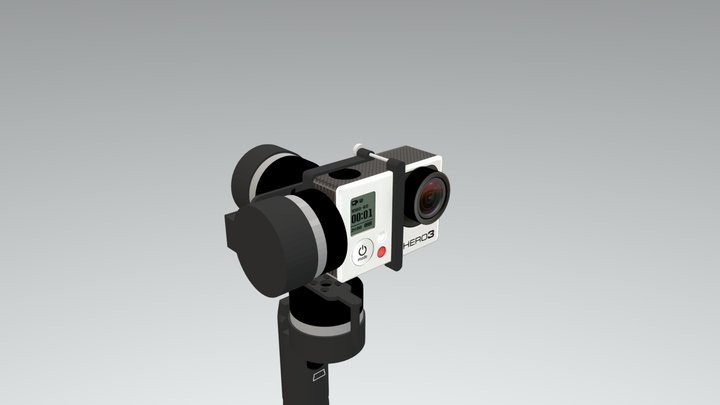 Cinemount - 3 Axis Handheld Gimbals - 3D Model