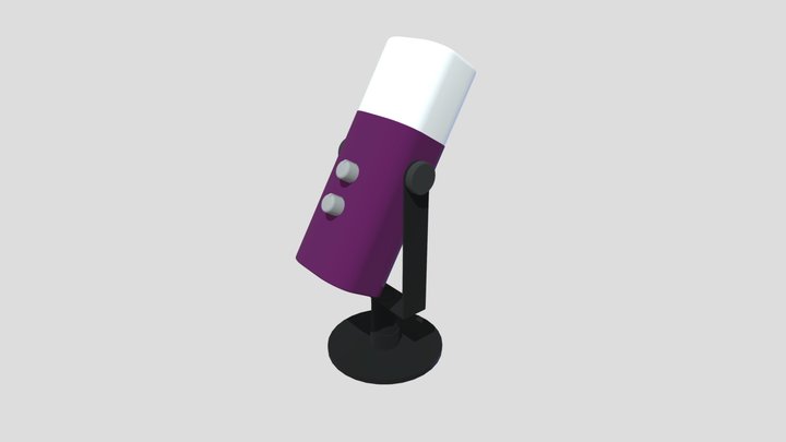 Microphone Fifine M8 3D Model