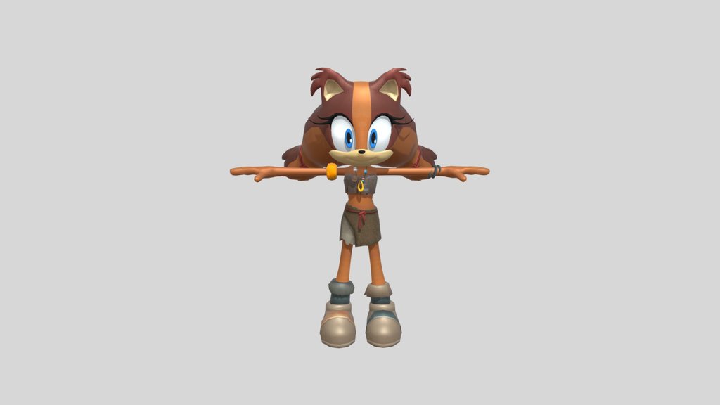 Sticks the Badger Sonic Boom