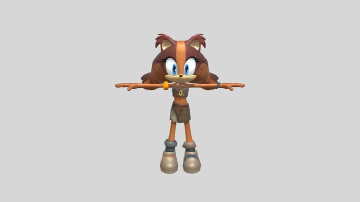 SONIC-3 - Download Free 3D model by SHARK FIN [85e5219] - Sketchfab