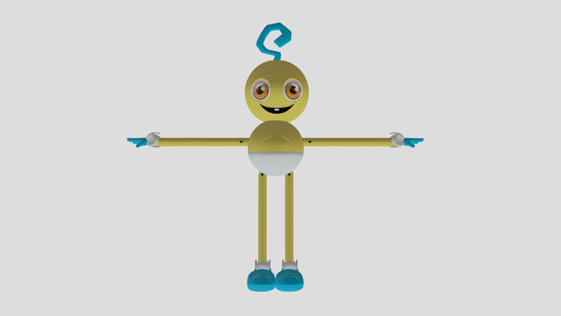 OBJ file Mommy long legs Poppy Playtime 2 toy 3d model 🦸・3D