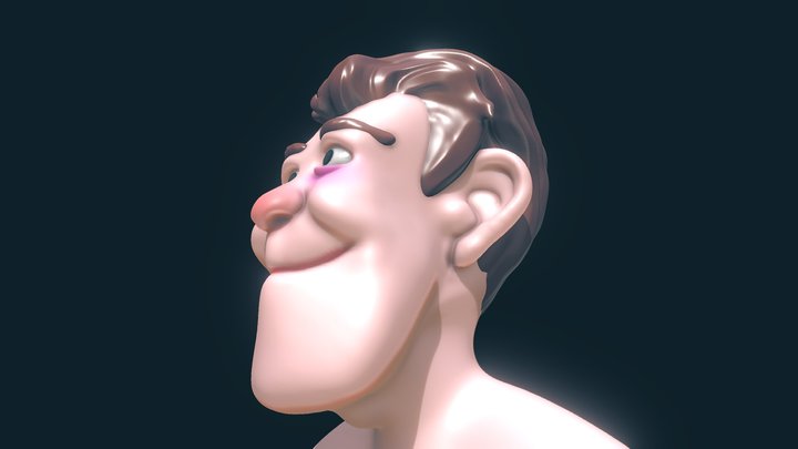 The happy guy 3D Model