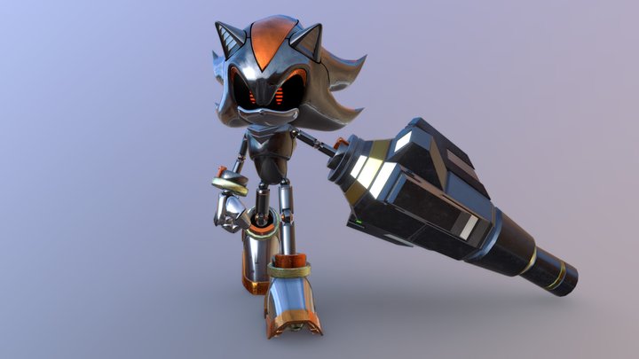 Android Shadow Redesign - Rocket Launcher 3D Model