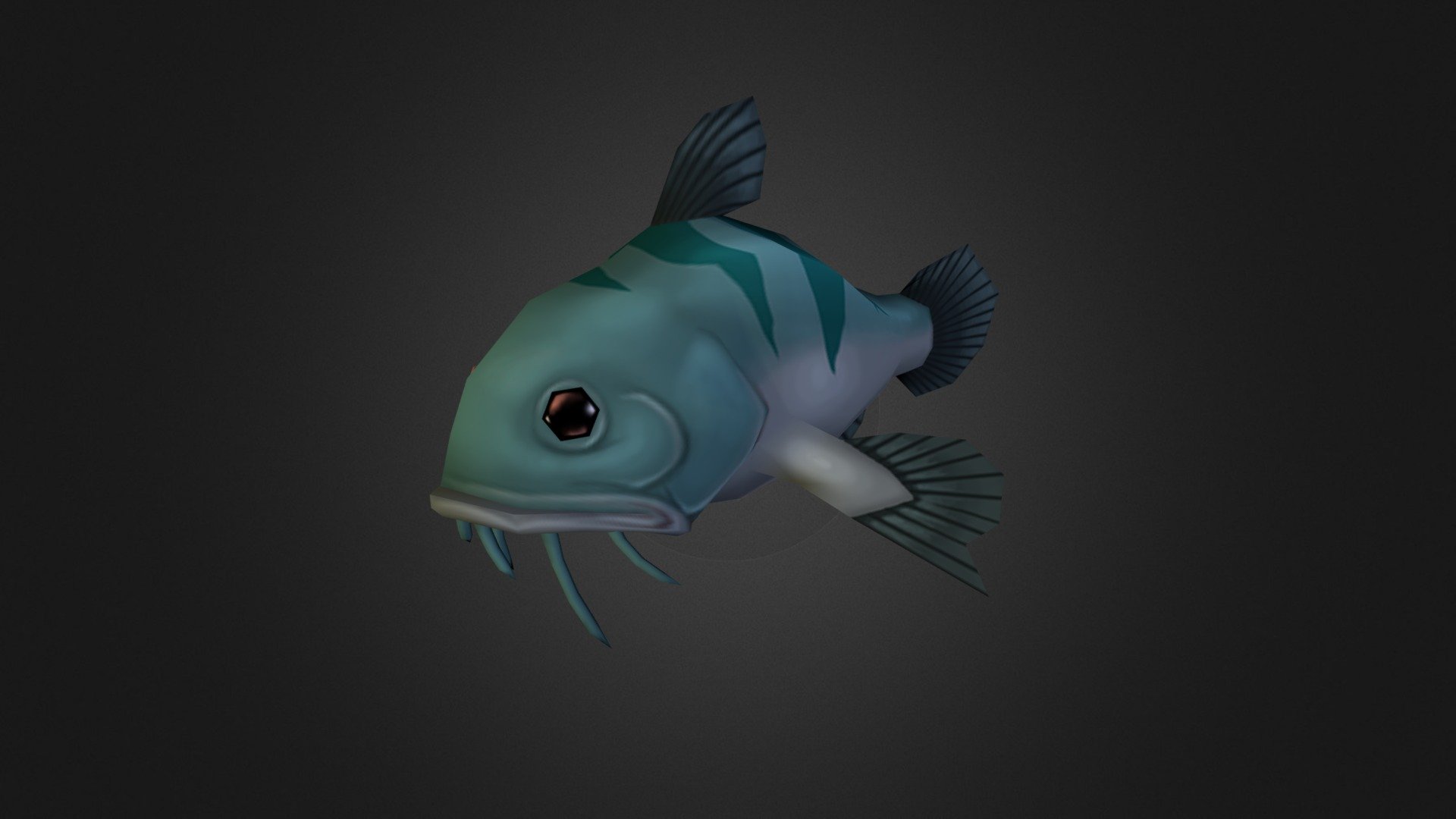 Bristle Whisker Catfish 3D model by danielraylewisart [0b9ad6e