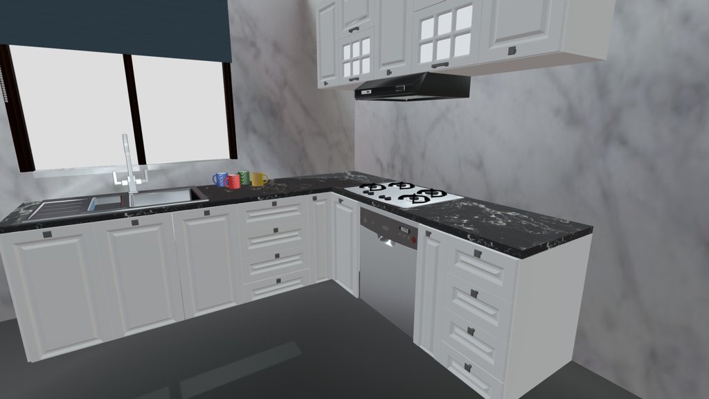 Kitchen - A 3D model collection by krabot - Sketchfab