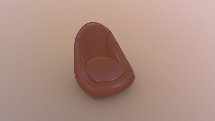 Leather Armchairs 3D Model
