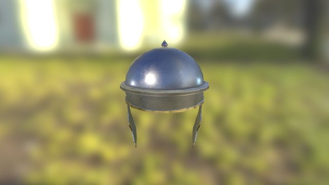 Roman Helmet 3D Model