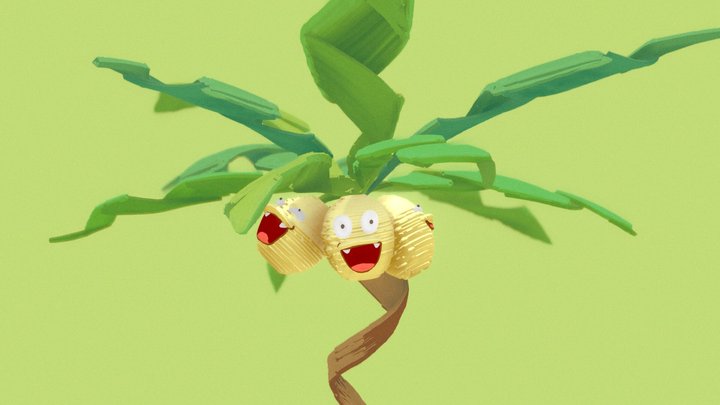 Exeggutor 3D models - Sketchfab