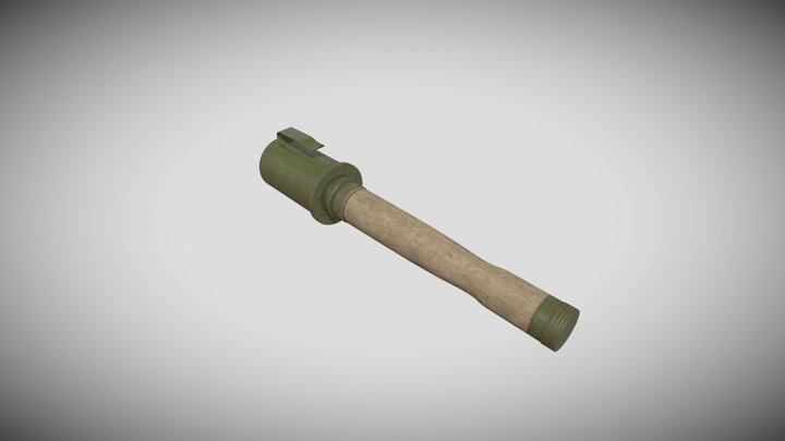 M24 Grenade - Blender 2.81 + Substance Painter 3D Model