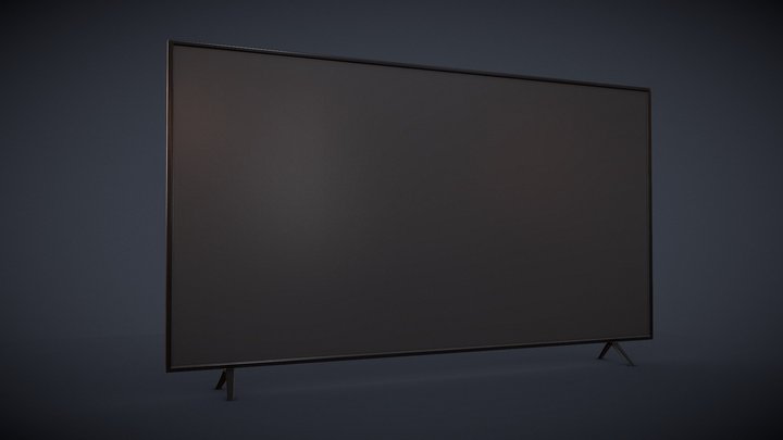 Game Ready | Free Livingroom TV 3D Model
