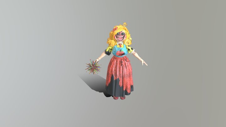 Miss_delight 3D Model