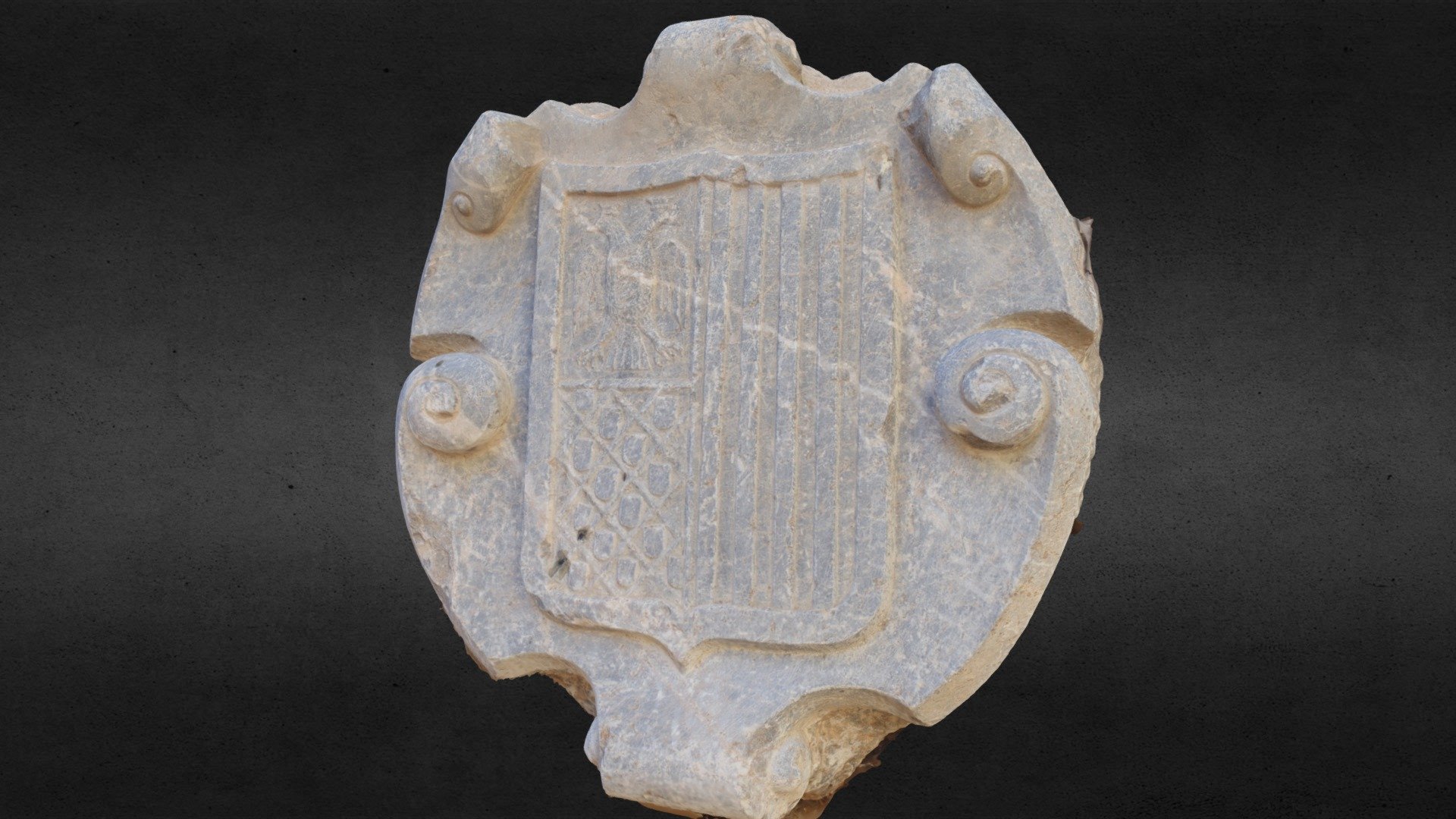 Escudo heráldico desconocido de la c/ Sociedad