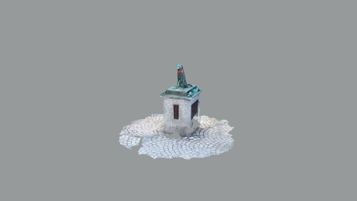 消防犬ぶん公 3D Model