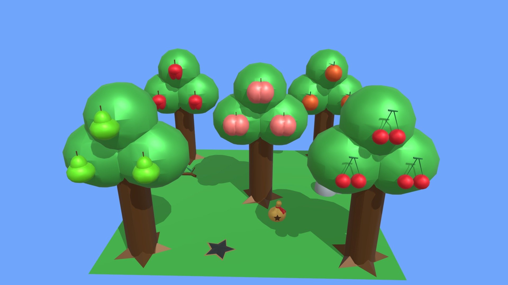Animal Crossing Explorable Environment Download Free 3D model by