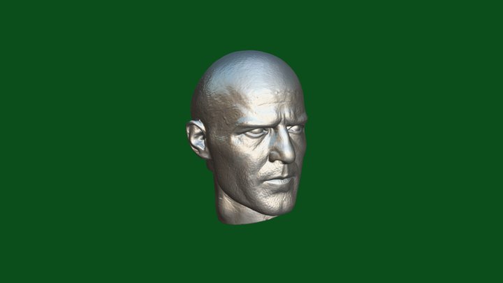 Jason Statham 3D Model