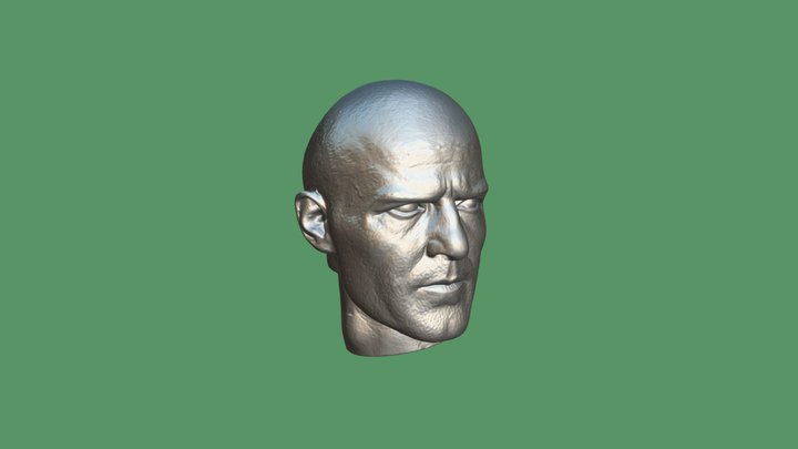 Jason Statham 3D Model