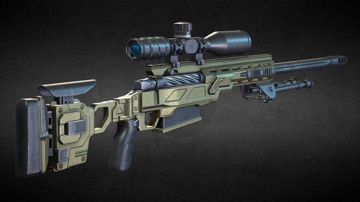 McMillan TAC-50 3D Model