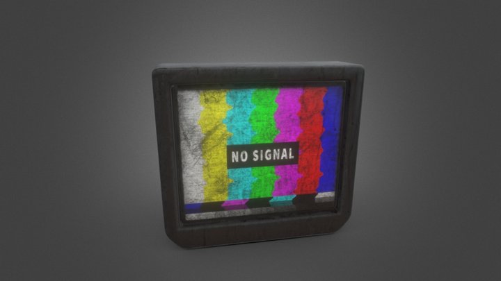 Dirty CRT TV