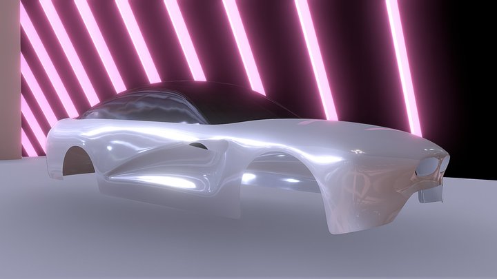 BMW M3 Concept Design Study 3D Model