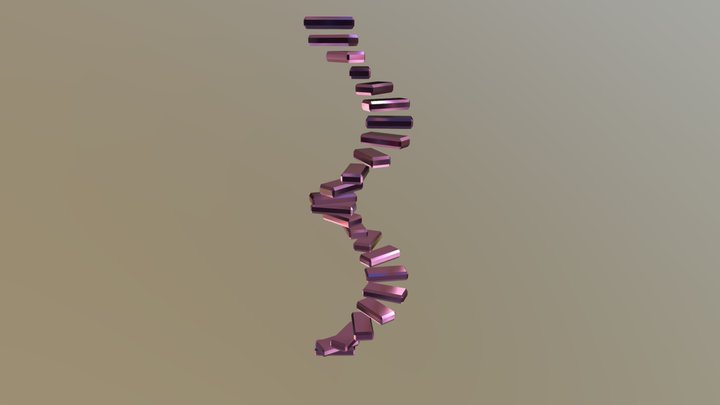 Escada Do Amor 3D Model