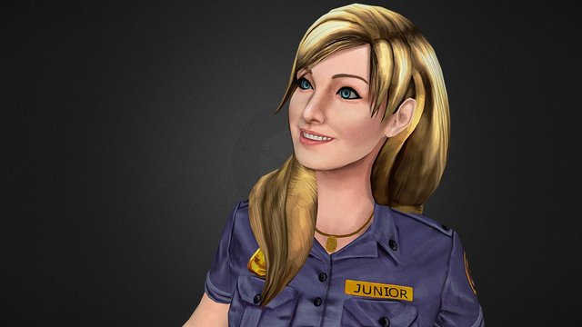 Amy Young 3D Model
