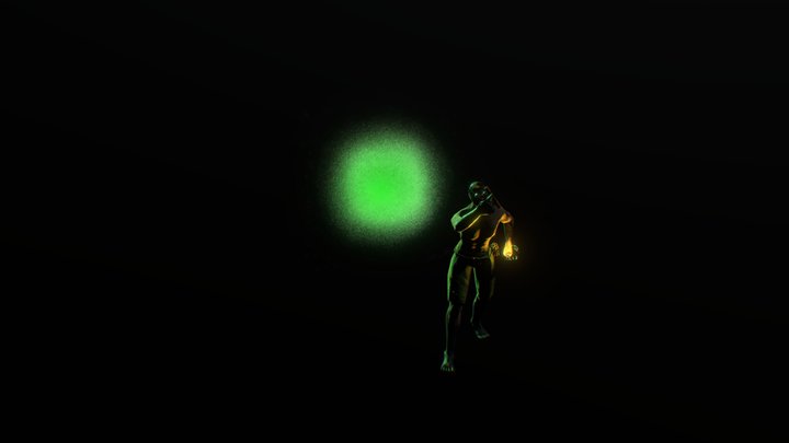 Singe_Character 3D Model