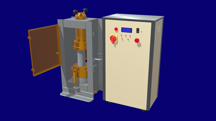 CP prensa 3D Model