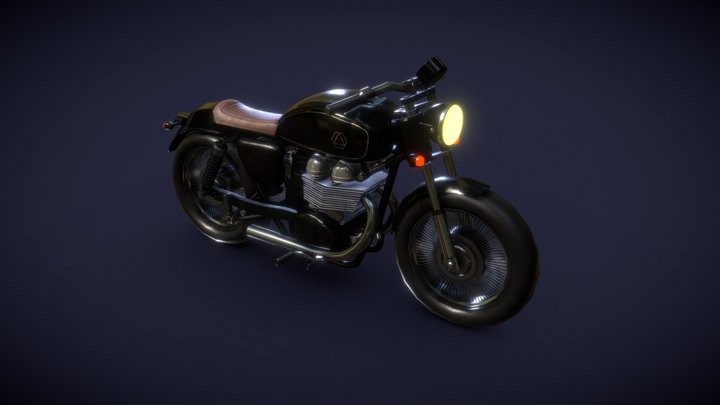 Motorcycle 3D Model