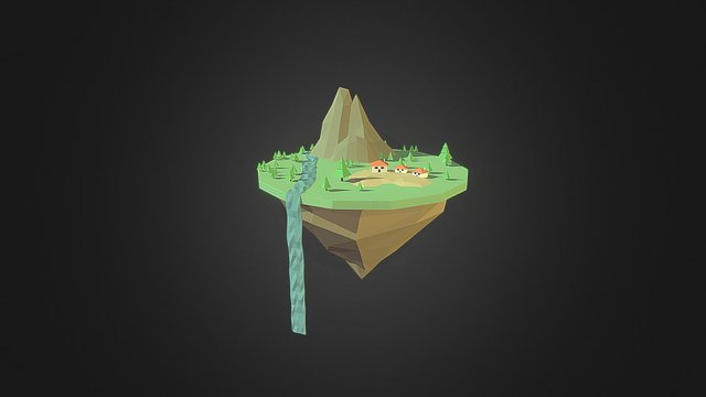 Floatingisland 3D Model
