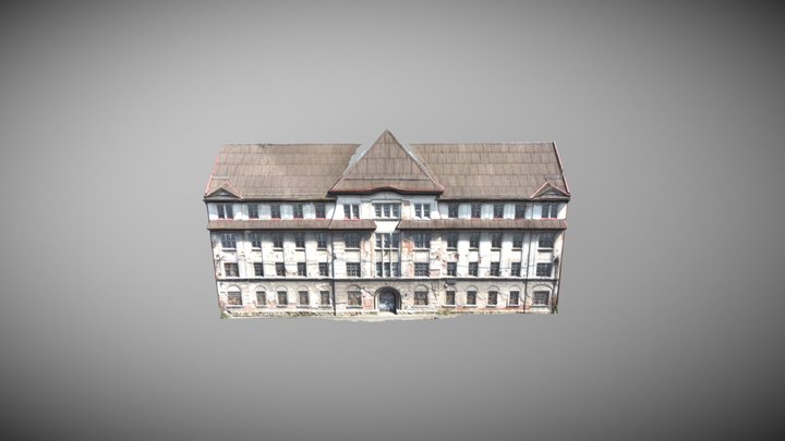 Old neglected elevation 3D Model