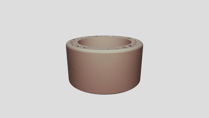 Пример сканирования узла буровой установки 1 3D Model