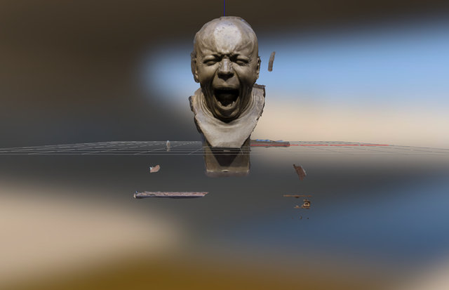 Franz Xaver Messerschmidt, The Yawner, 1771-81 3D Model