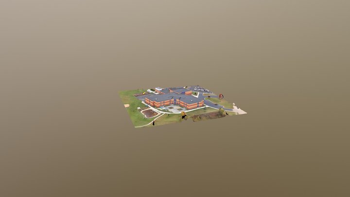 School 2 3D Model