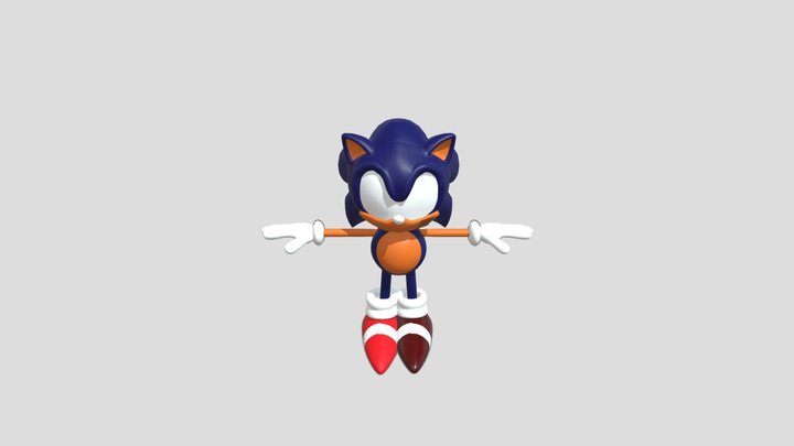 JP Sonic 3D Model