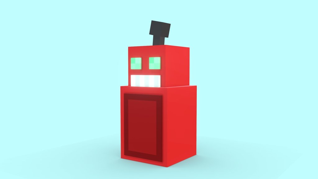 Fan Bfb Blockbench Models Style By Chocojiffle A 3d Model