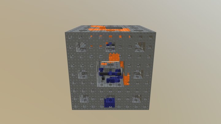 Splatoon Map 2 3D Model