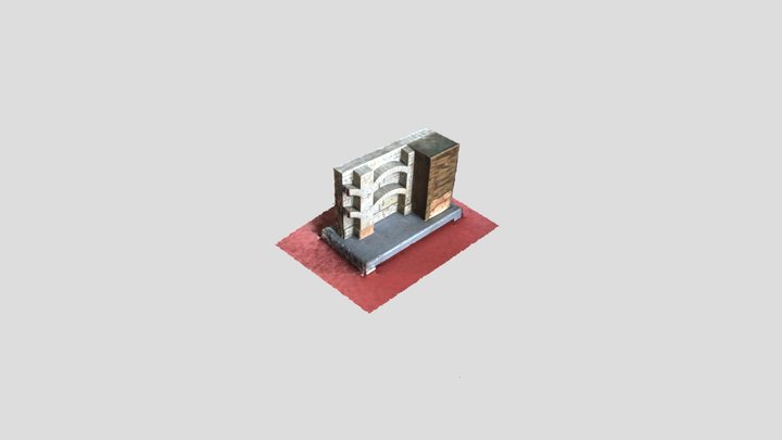 PoliTo - Muro di Sostegno 3D Model