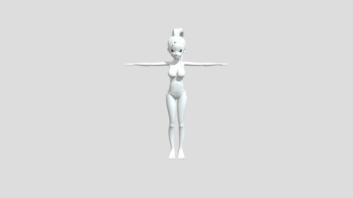 OC Anime G 3D Model