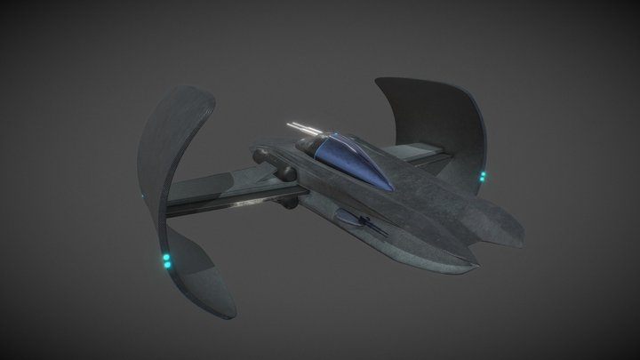 space ship 3D Model