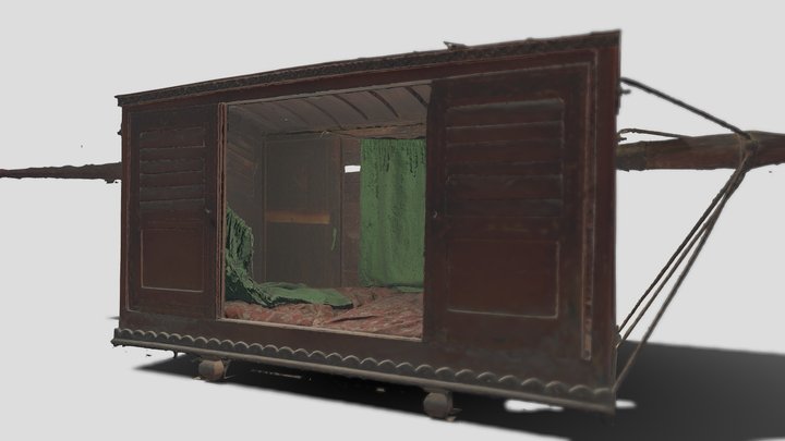 Palanquin- Mishkal Palli, Kozhikode 3D Model