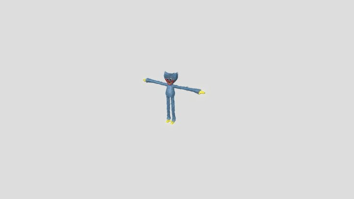 Huggy walk 3D Model