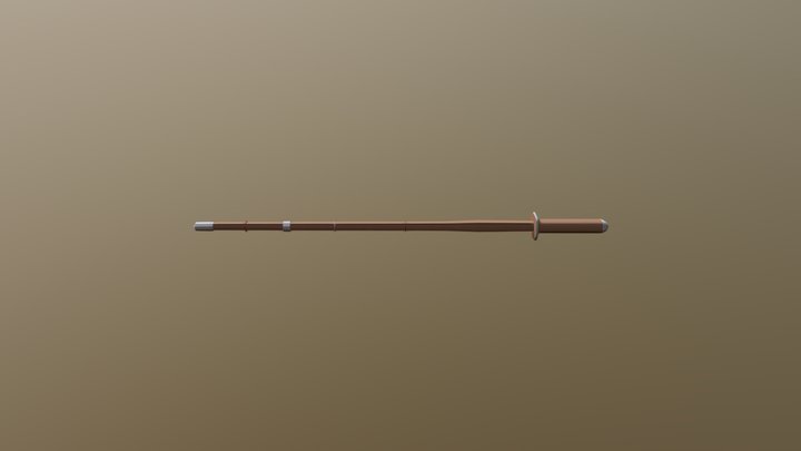 Kendo Stick 3D Model